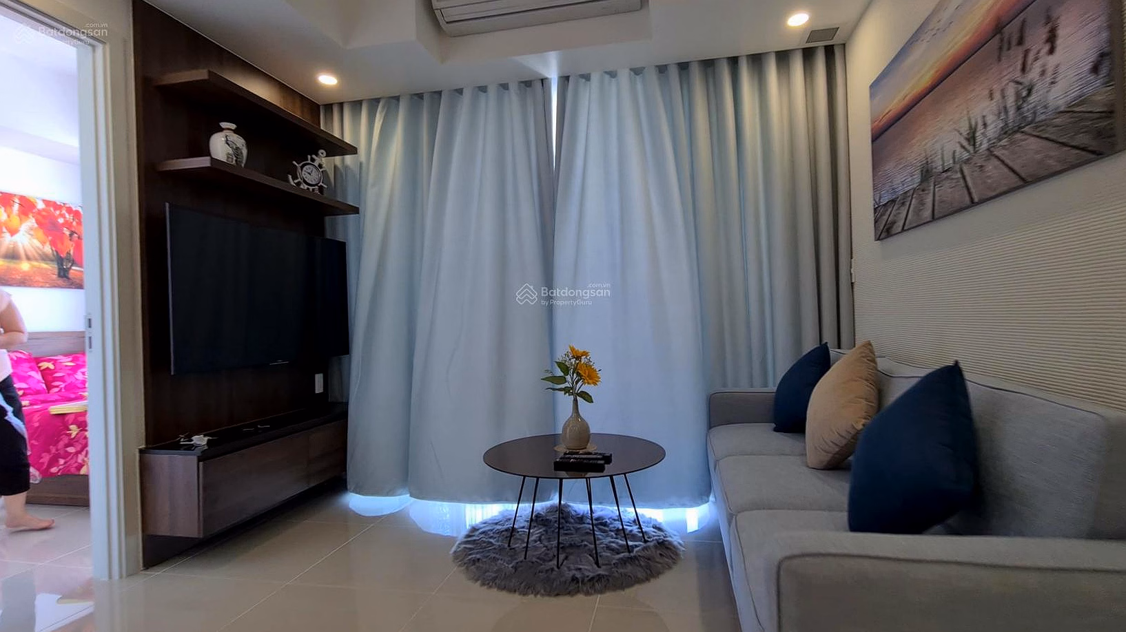 Hiyori high floor, dragon bridge view, beautiful furniture, price only 18 million/month, cheapest price on the market***