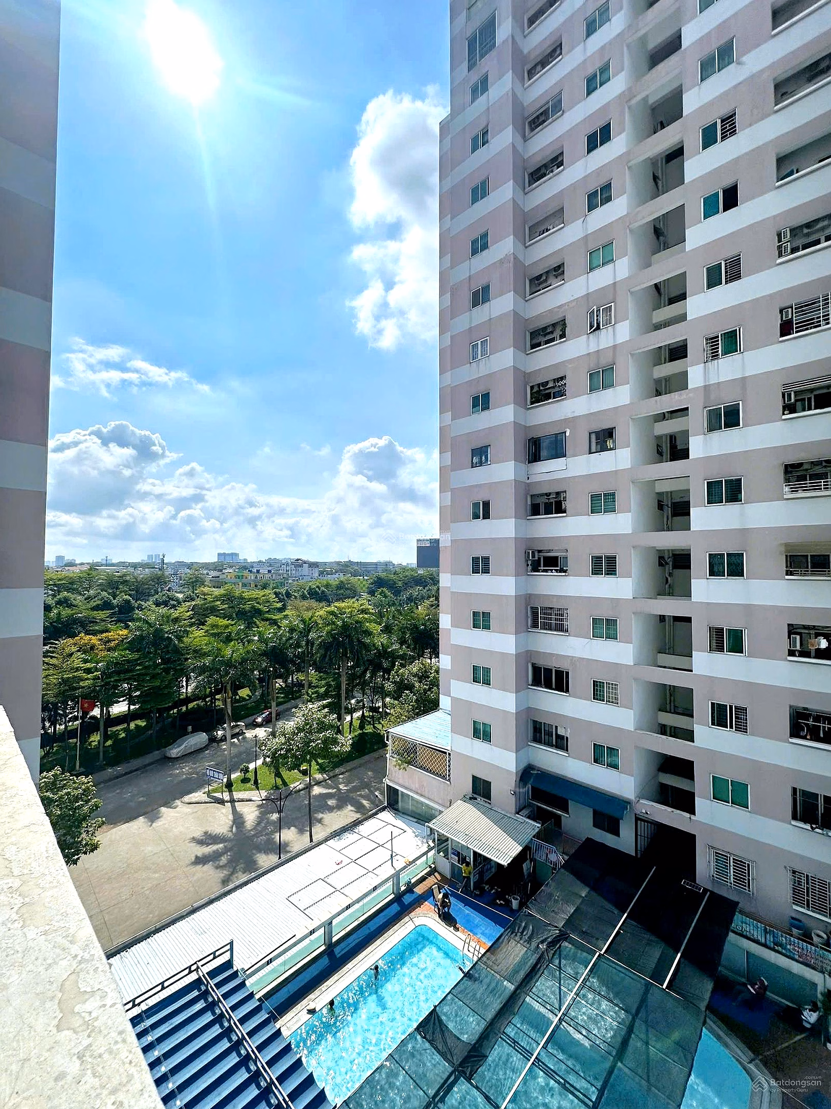 Thai Son apartment (Tan Tao 1), only 7 minutes from Aeon Binh Tan, 80m2 (3 bedrooms, 2 bathrooms), pink book, bank loan 70%