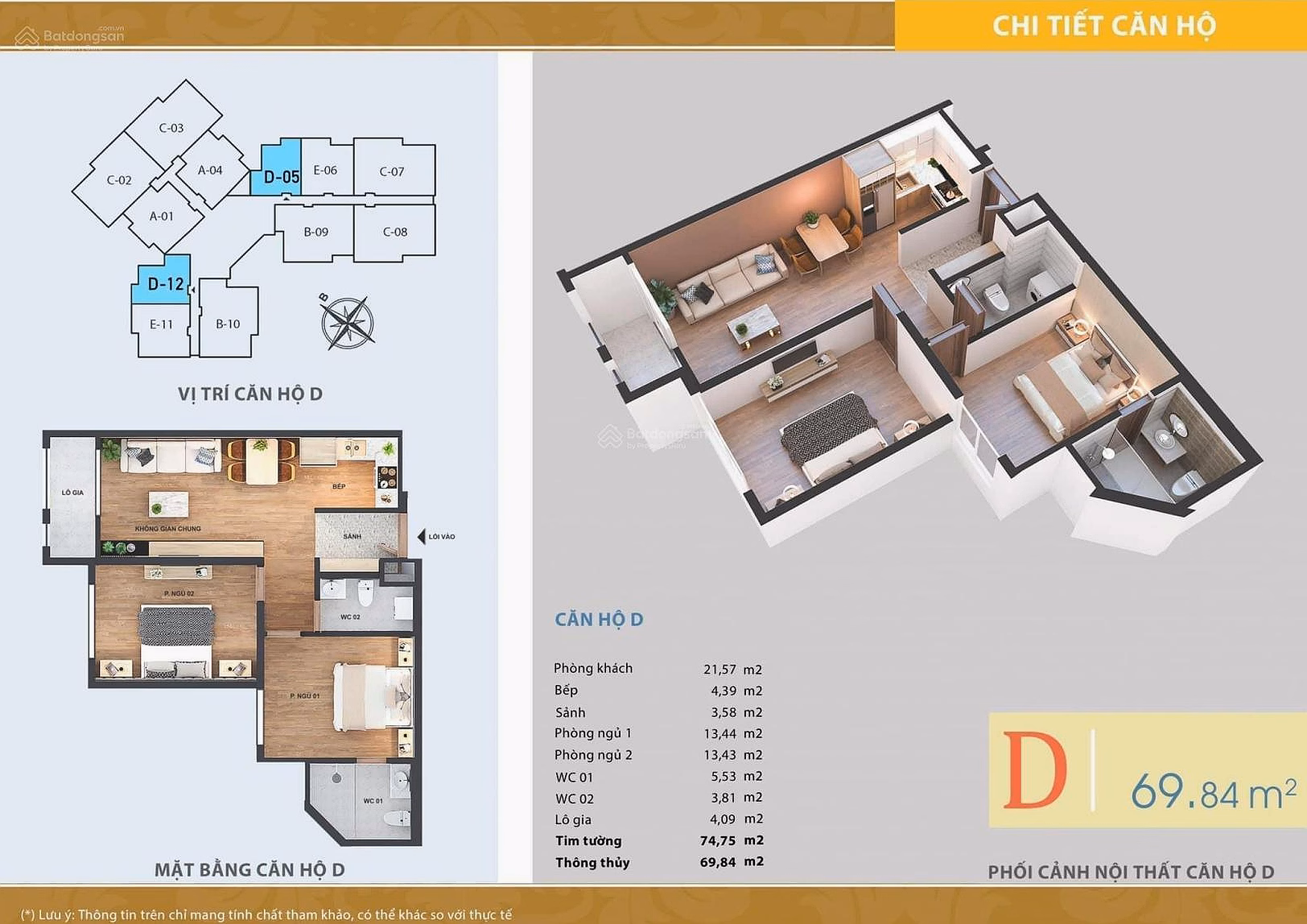 The owner needs to urgently sell the 68m2 vip apartment in A La Casta building PRICE 6.1 billion