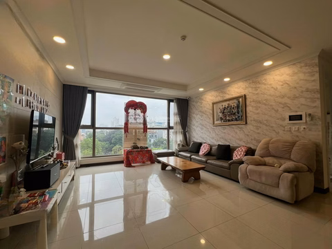 Starlake luxury apartment for rent, type K, rare, 154 m2, 4 bedrooms, 3 open sides, fully furnished, price 90 million/month