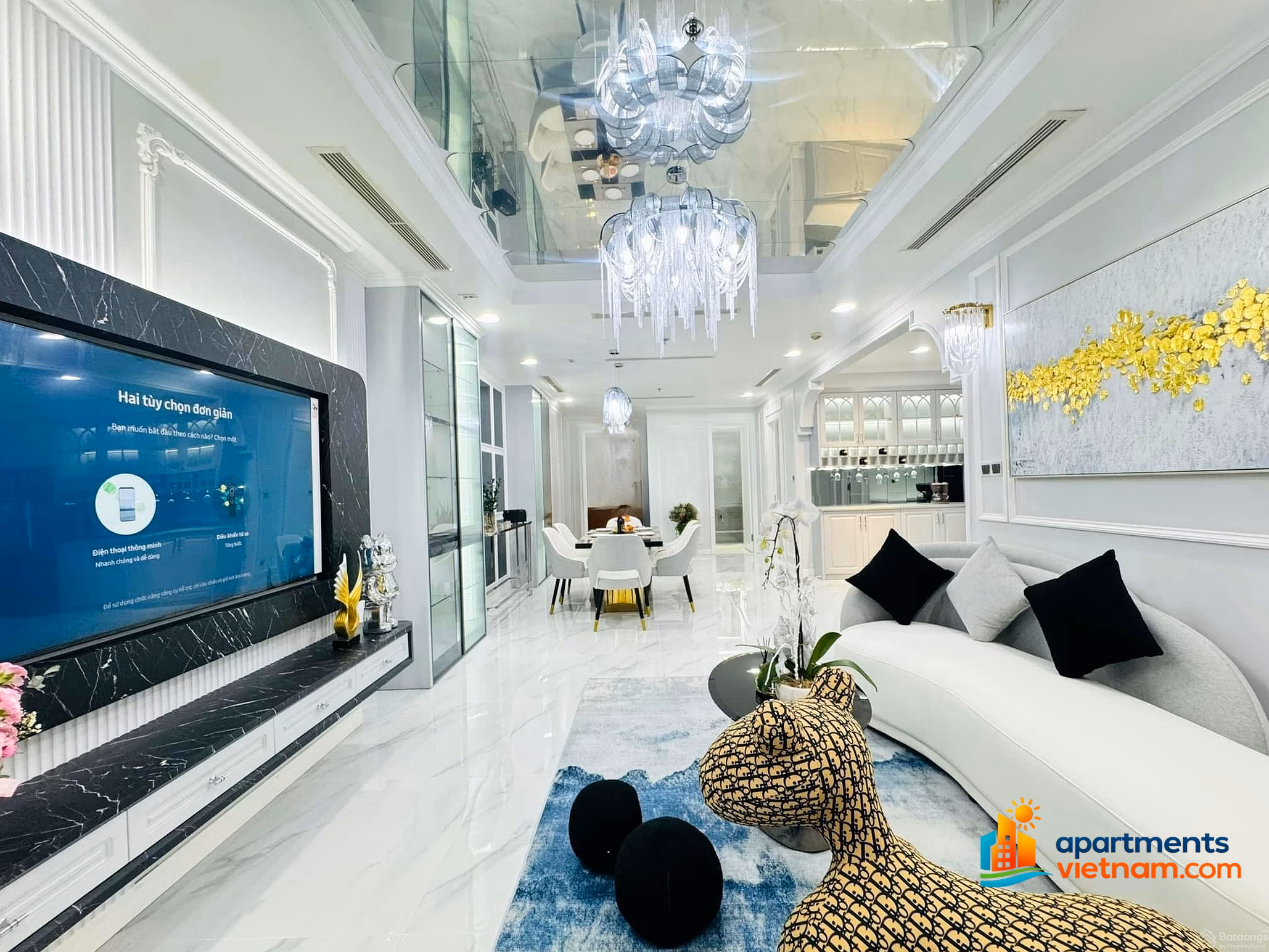 Specializing in renting CH Vinhomes Central Park apartments  bedrooms, Landmark 81, best price in Binh Thanh