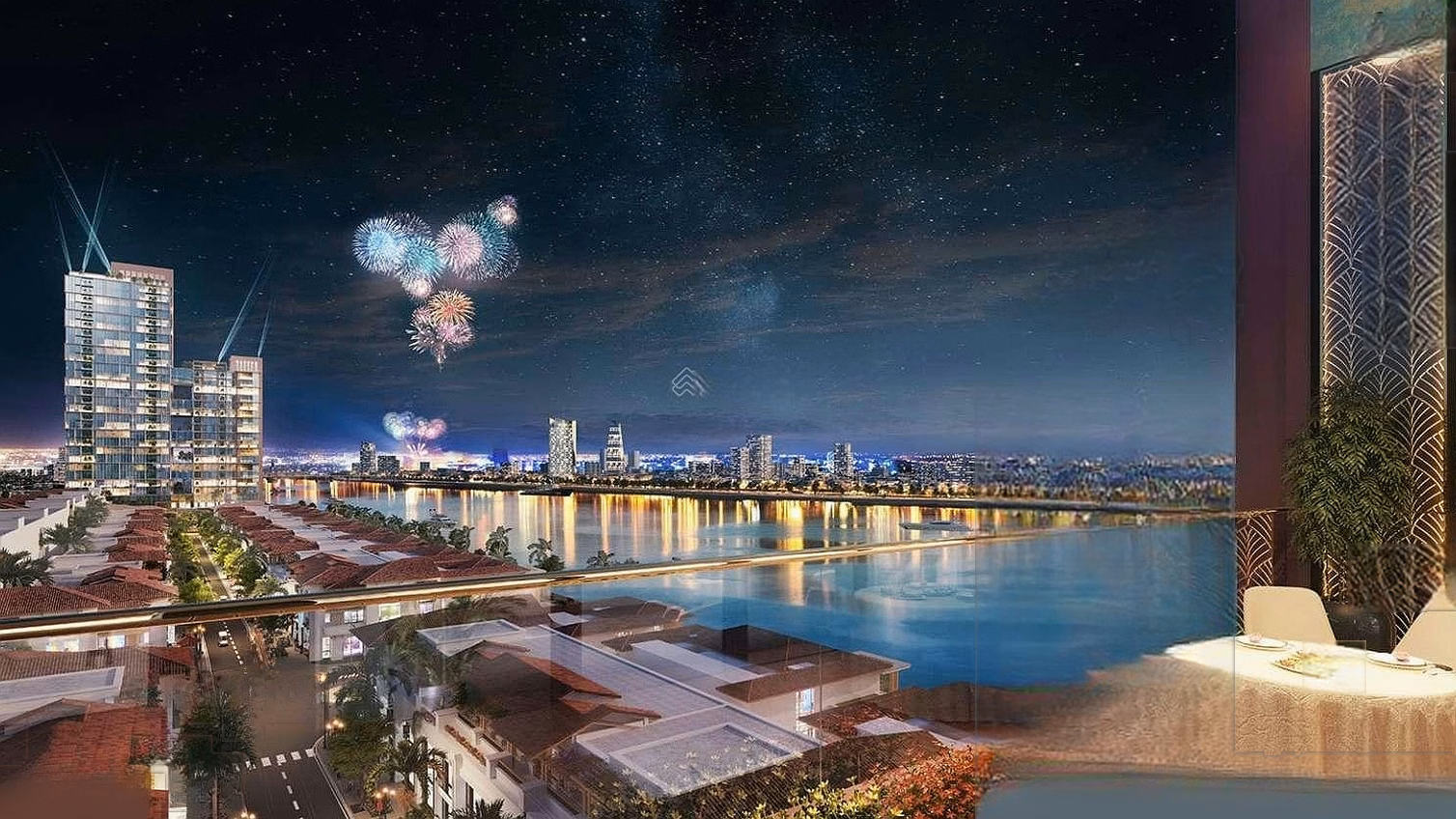 2 bedrooms, 82.4m², direct view of Han River, Sun Symphony Residence Danang apartment project