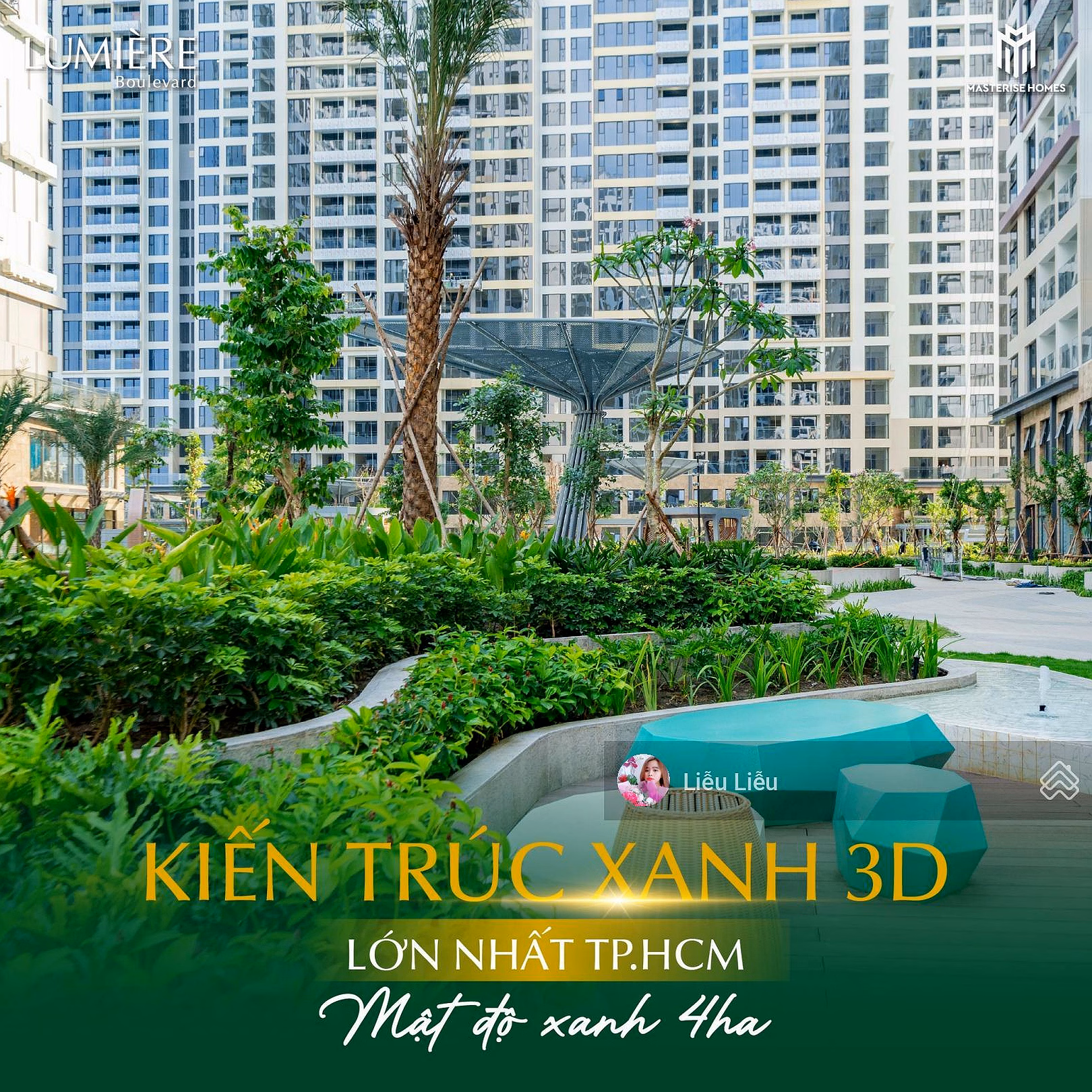 Only 10% will receive the house immediately. 3-bedroom apartment, 99m2, resort-standard living space, where 3 generations can gather