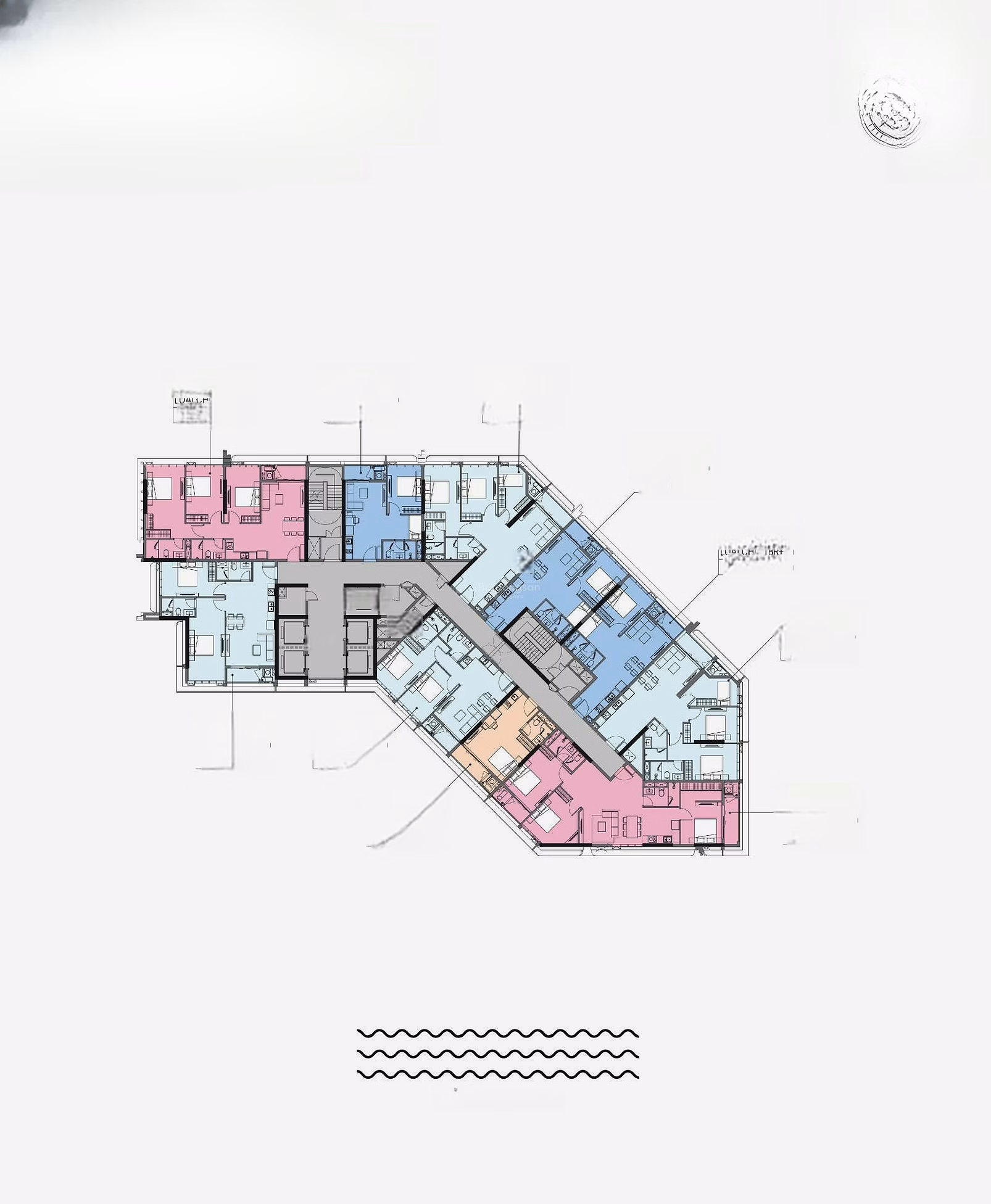 3-bedroom apartment, area 150m2 facing Han River, Da Nang, watching super fireworks at Sun Symphony Residence project
