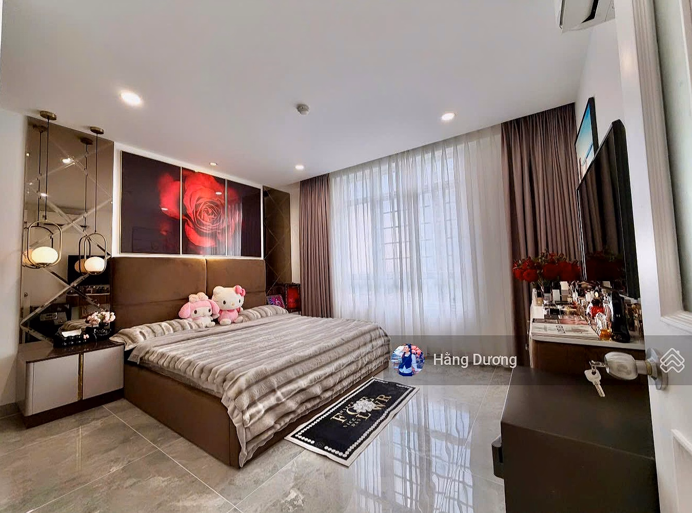 Quick sale of Giai Viet apartment 3 bedrooms 150m2 available super nice decor nice location permanent red book with shopping center