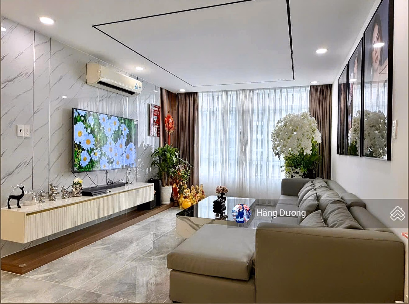 Quick sale of Giai Viet apartment 3 bedrooms 150m2 available super nice decor nice location permanent red book with shopping center