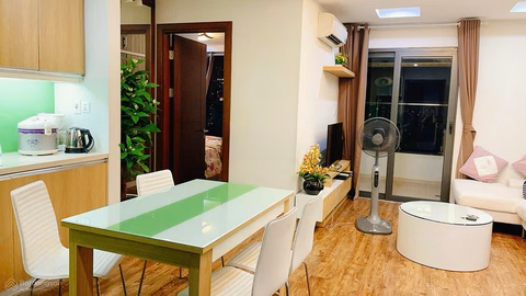 Star City apartment for rent at 23 Le Van Luong 50m2, 1 bedroom fully furnished 11 million/month 0987 522 ***