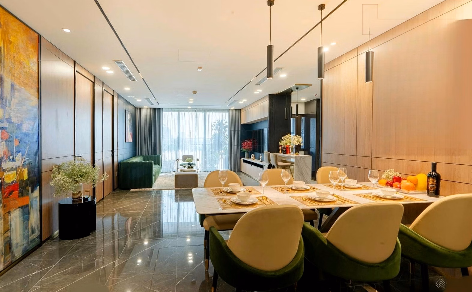Apartment fund for transfer from 1-2-3-4 rooms | Continuously updated red books available at Green Diamond 93 Lang Ha