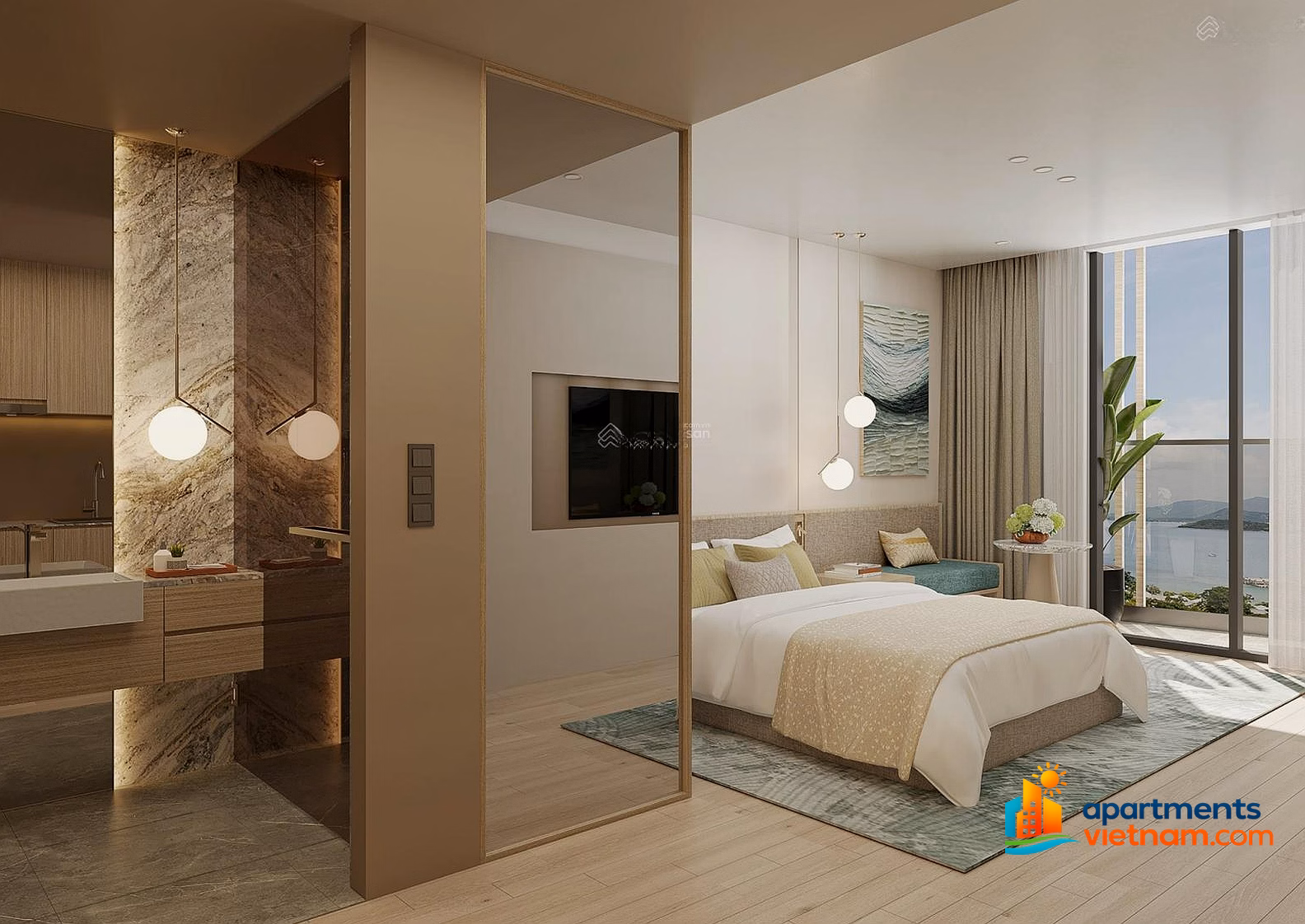 Meypearl Phu Quoc apartment for long-term ownership, 33.5% discount, 150m from the sea, price 2.3 billion/unit