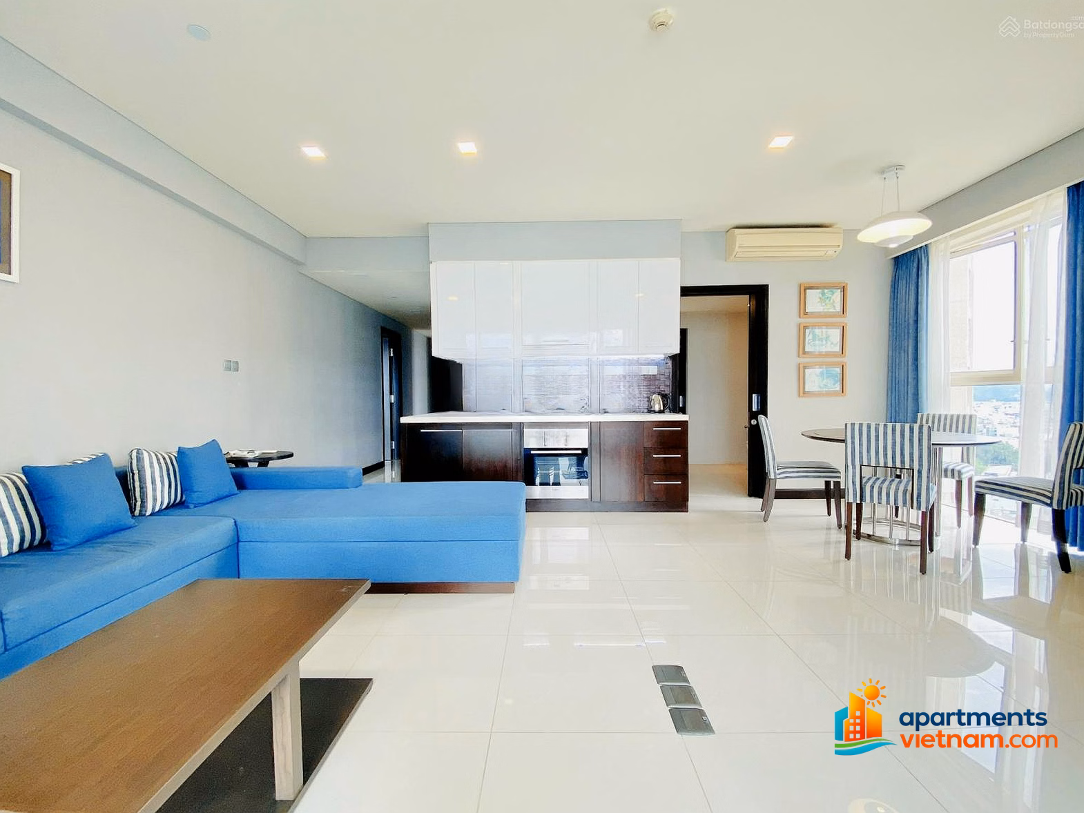 Selling luxury 2-bedroom apartment 148m2 The Costa Nha Trang, sea view, fully furnished, price 17 billion VND
