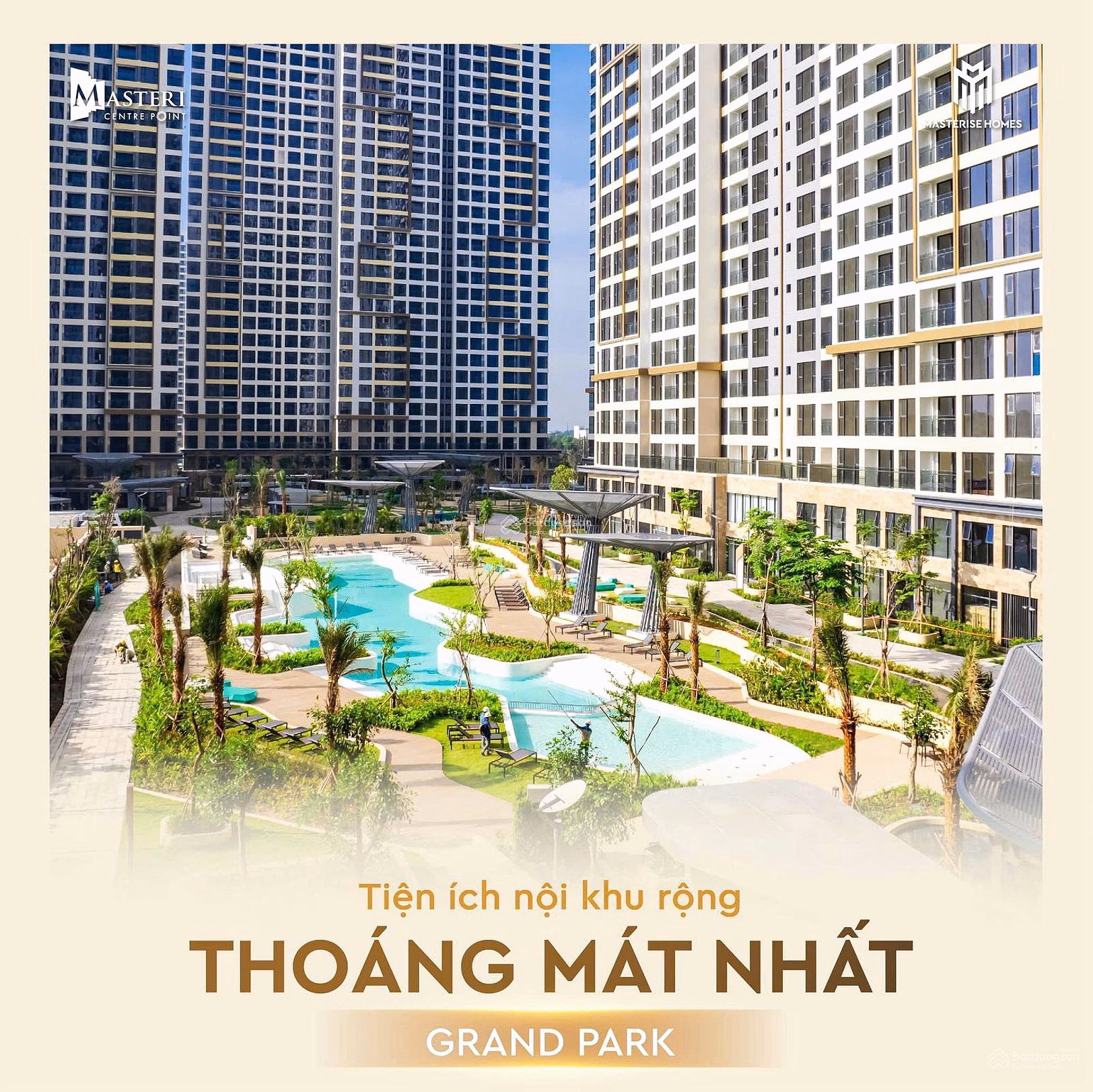 Families of 4 members should not miss this apartment for only 4.5 billion located right on Building C - Masteri's Miss Building, District 9