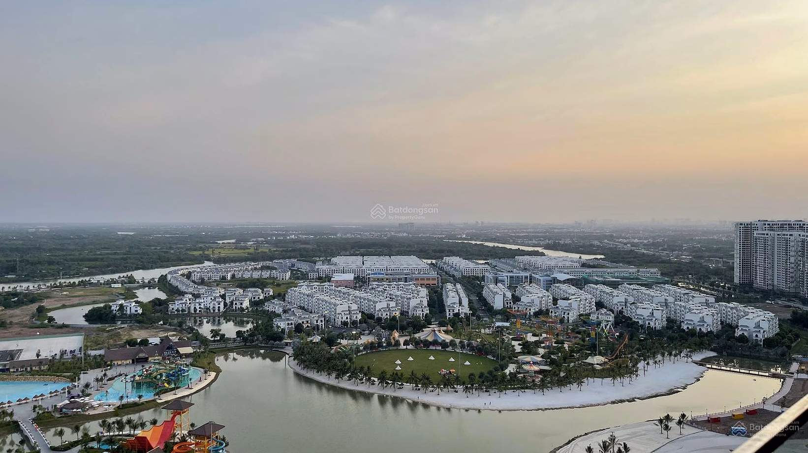 Exclusive apartment Be 2, area 80m2, price 4.9 billion The Beverly, view of 36 hectare park, southeast direction