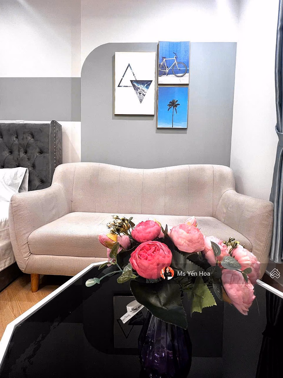 The owner needs to sell a Studio apartment on block S2.08, super airy view, full of beautiful furniture like the photo