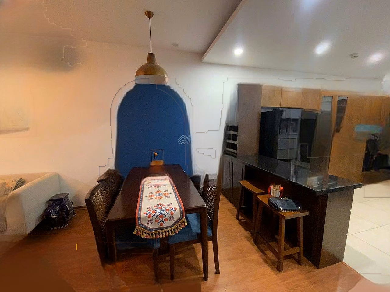 Beautiful apartment for rent in Diamond Flower Tower - Hoang Dao Thuy, 3 bedrooms fully furnished, only 21 million/month
