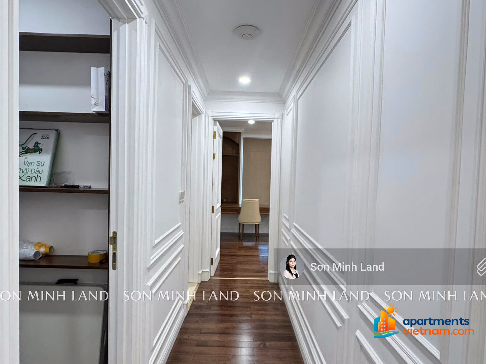 Many 1-bedroom, 2-bedroom, 3-bedroom, 4-bedroom apartments for rent, ready to move into new house with beautiful furniture in Ha Do. Son Minh Land