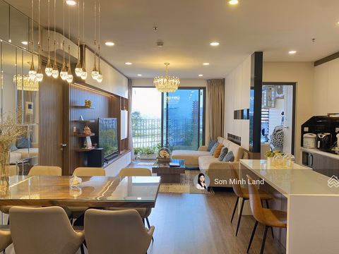 Many 1-bedroom, 2-bedroom, 3-bedroom, 4-bedroom apartments for rent, ready to move into new house with beautiful furniture in Ha Do. Son Minh Land