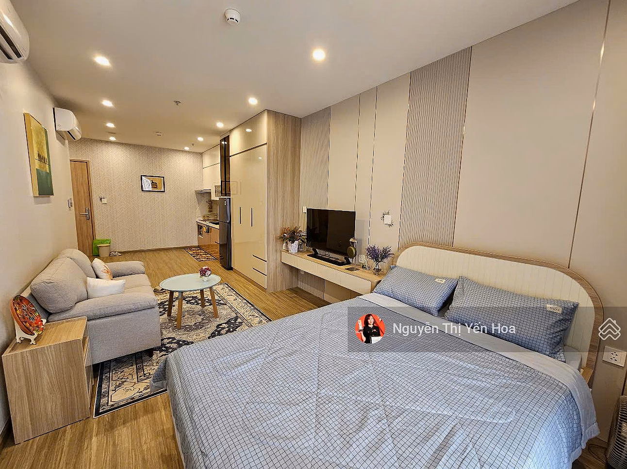 Exclusive sale of Studio apartment in P4 Pavilion building, super beautiful interior view and playground, guaranteed real photos
