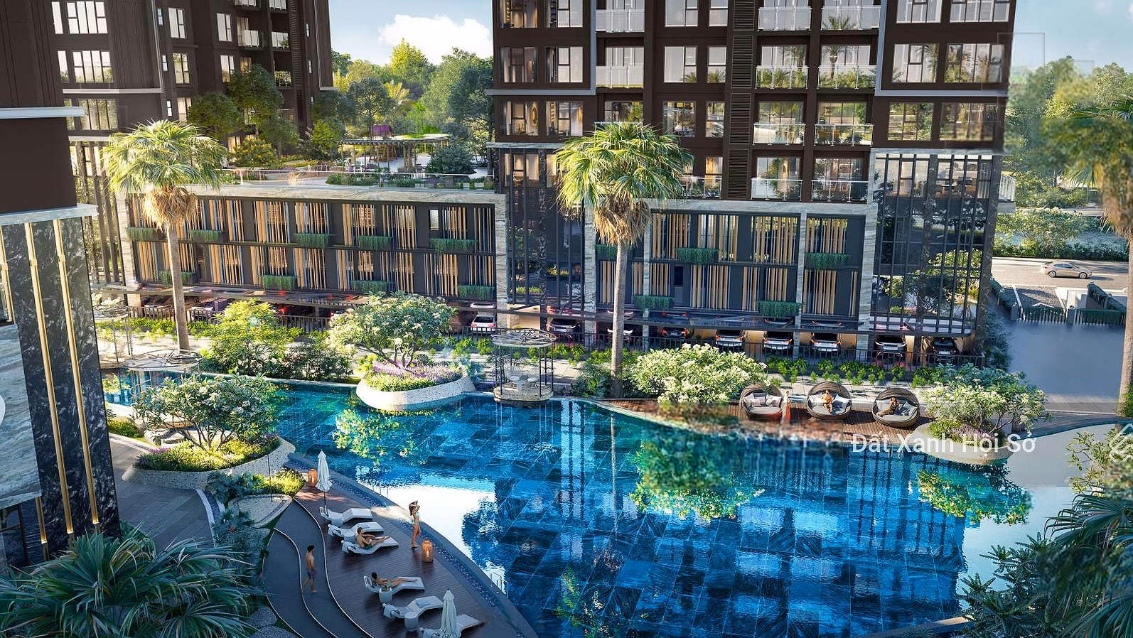 The Privé luxury apartment with 3 river fronts - price 119 million/m2 - initial price only 890 million, interest free for 30 months