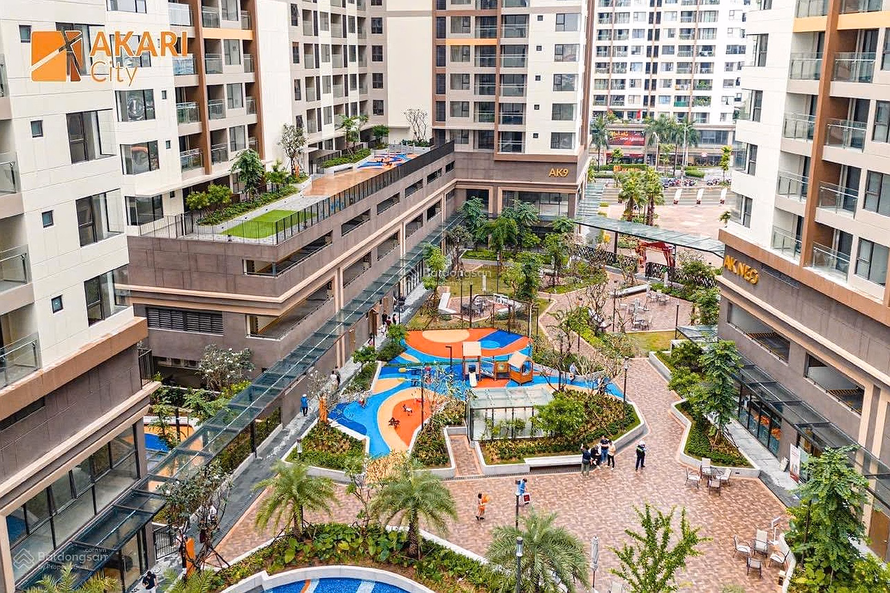 Akari City apartment for sale, 2 bedroom apartment 61m2 in Binh Tan, with pink book ready to be notarized for immediate transfer