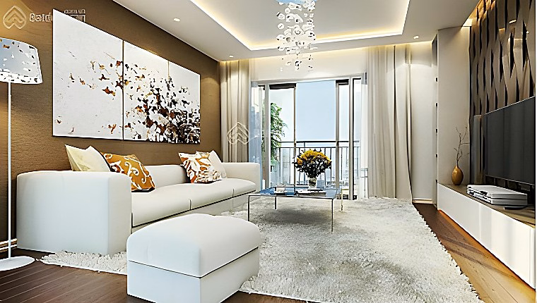Apartment for rent urgently 133m2, 4 bedrooms, 3 bathrooms fully furnished Ngoai Giao Doan Building N01T1***