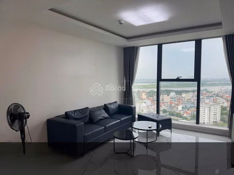 Fully furnished 3-bedroom apartment for rent with beautiful Red River view at Sunshine City project, Dong Ngac. Contact 0818 111 ***