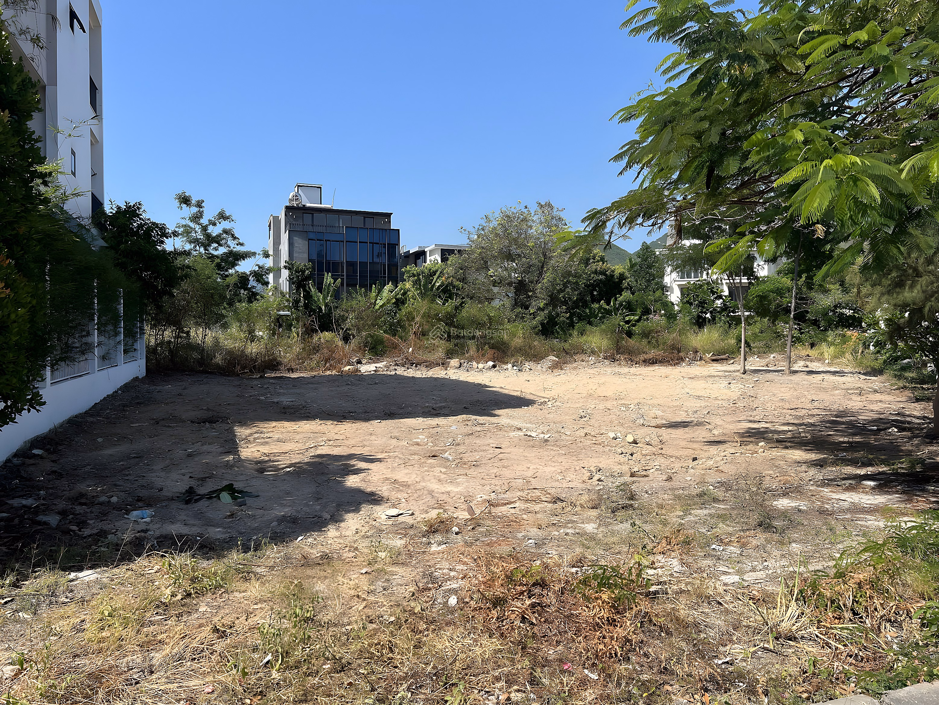 Selling corner lot with 2 frontages in Kim Cuong An Vien area, Nha Trang. 352.5m2, 21m road, North direction, 100 million/m2