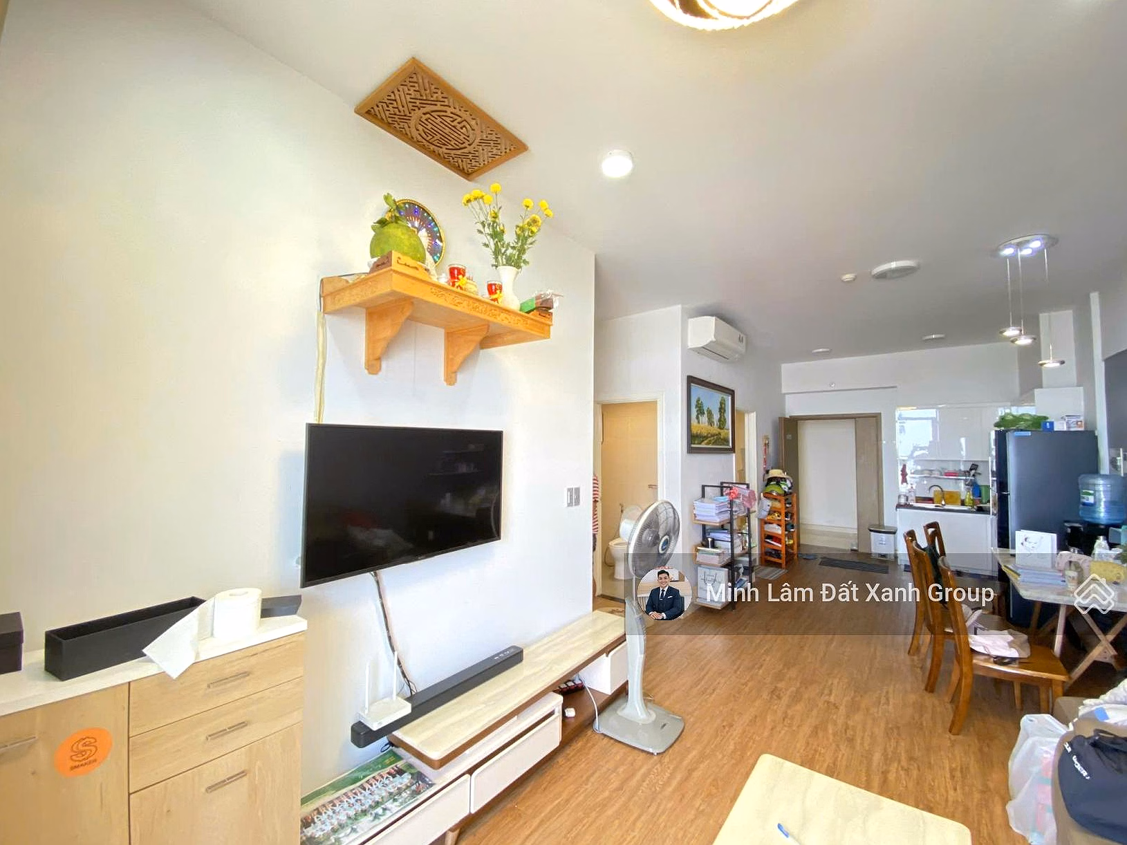 Opal Garden apartment with super nice view, next to Gigamall Pham Van Dong shopping center, 71.8m2 2 bedrooms 2 bathrooms, price 5.4 billion, ready book