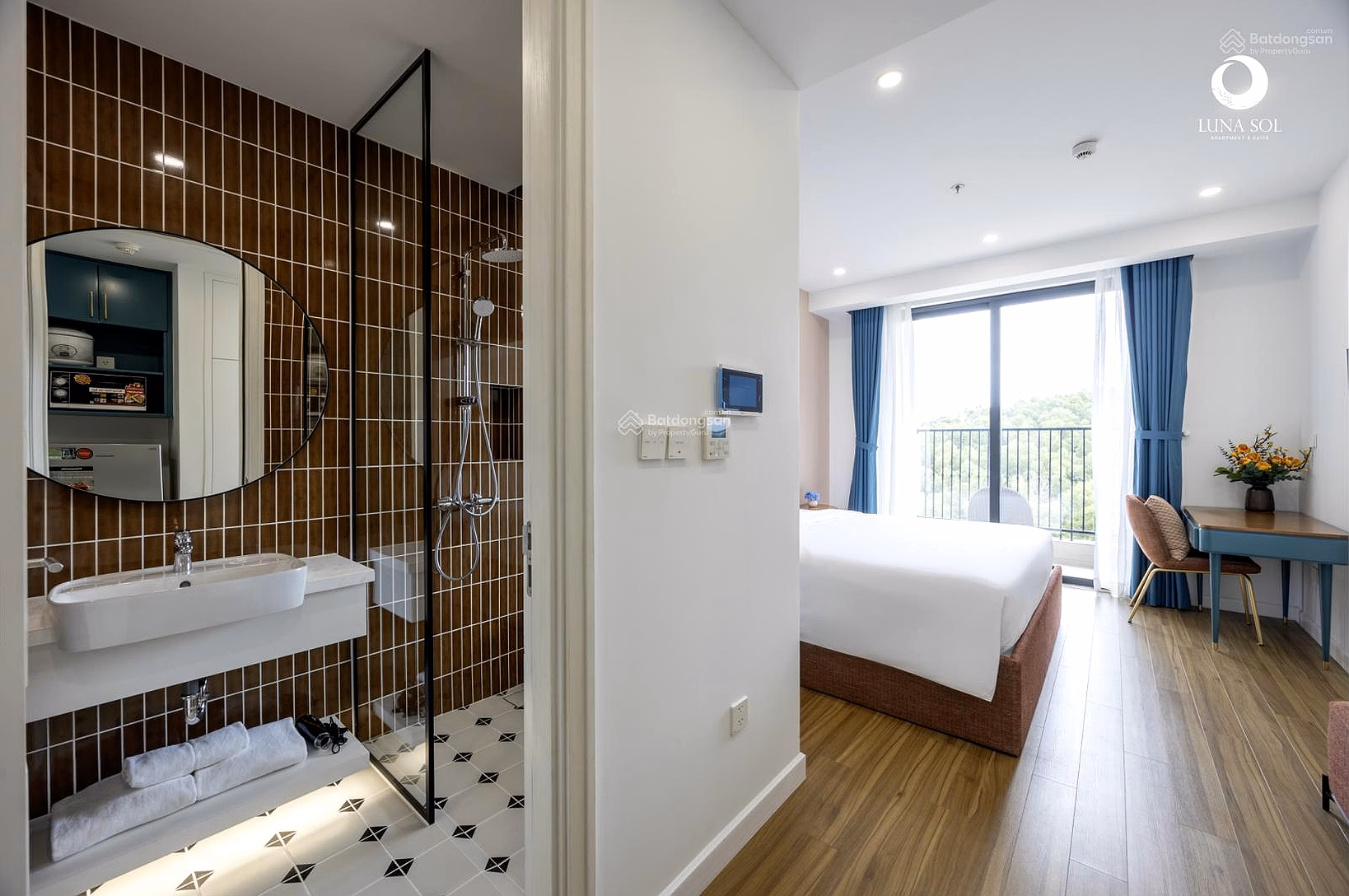 Deep hole Studio apartment with mountain view, fully furnished for rent