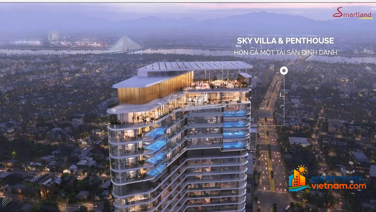 Only! Sky villa for sale 300m2 - Nobu brand private swimming pool - Fully furnished - Sea view