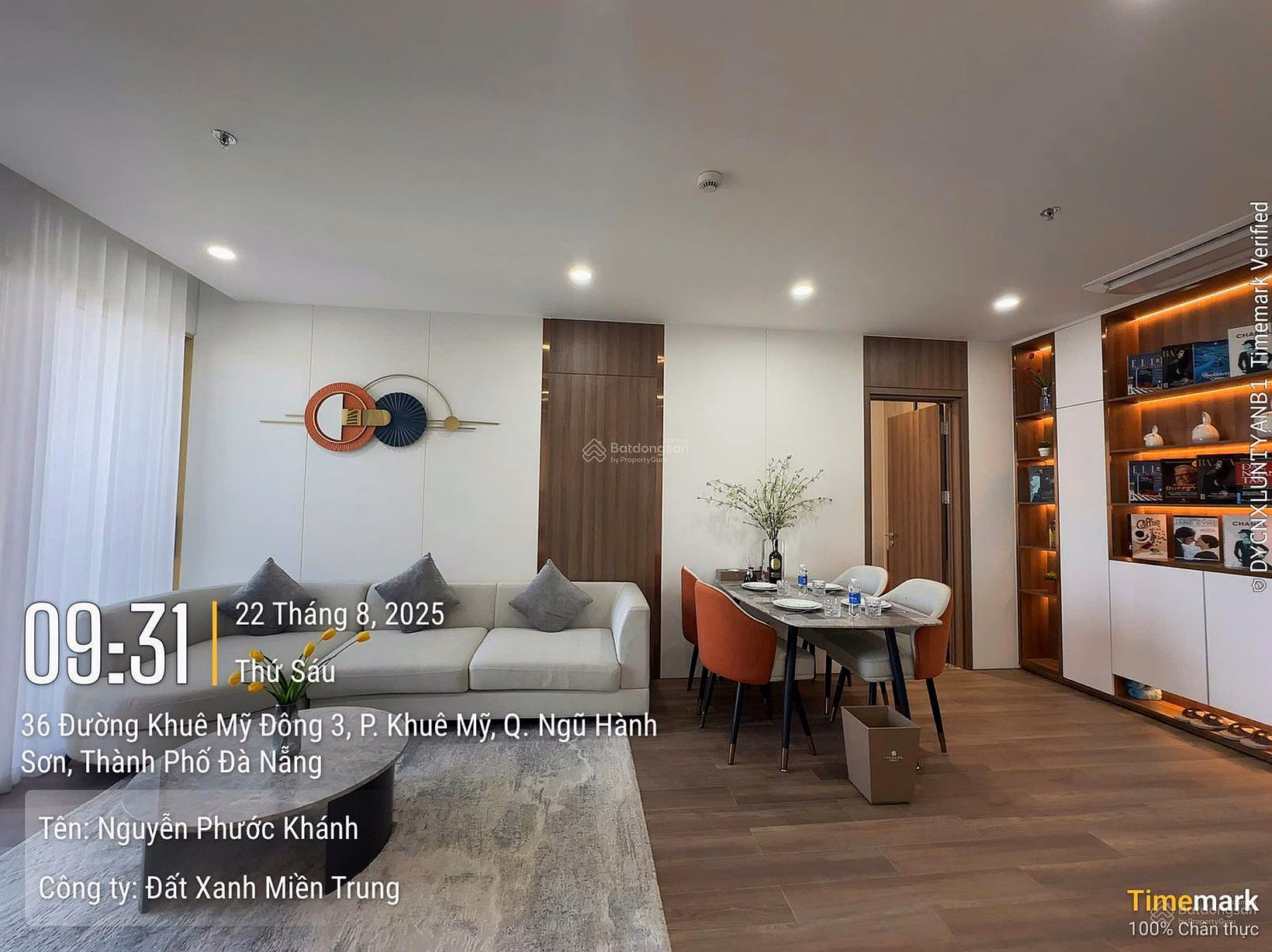 The price cannot be better for a luxury apartment located close to My Khe beach, 2 bedrooms, 77.5m2, The Sang apartment