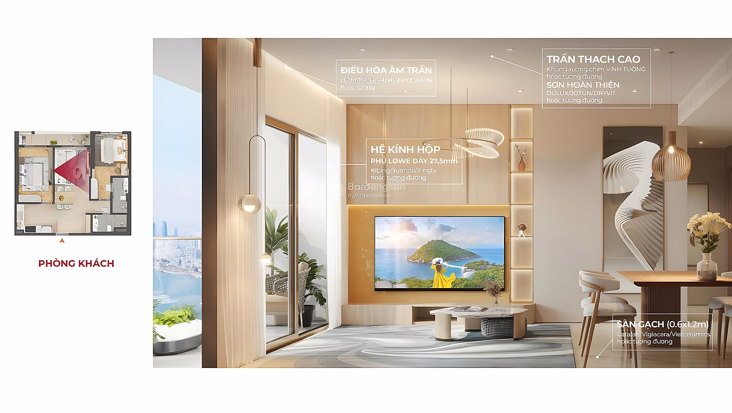 Hot! Peninsula Da Nang fireworks view apartment - High floor apartment fund - Han river view - Long-term pink book