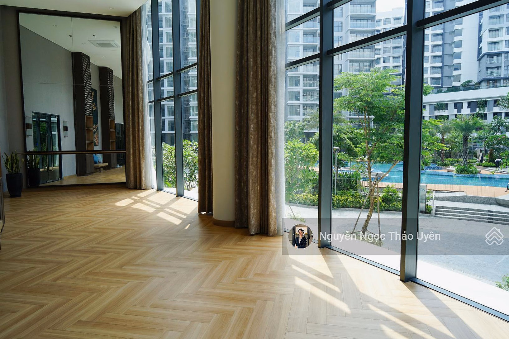 Centery 2 bedrooms 96m2 internal view, parking included, price 8 billion 3 (102%), with NTCB
