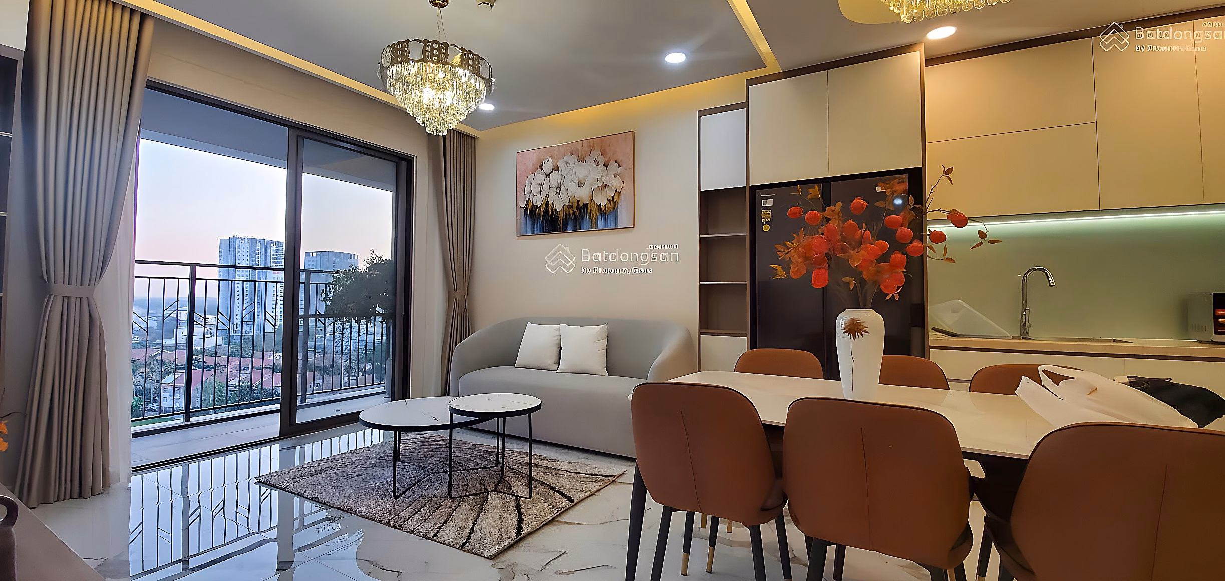 Saigon South Residence apartment for rent with beautiful pool view, full of high-class furniture