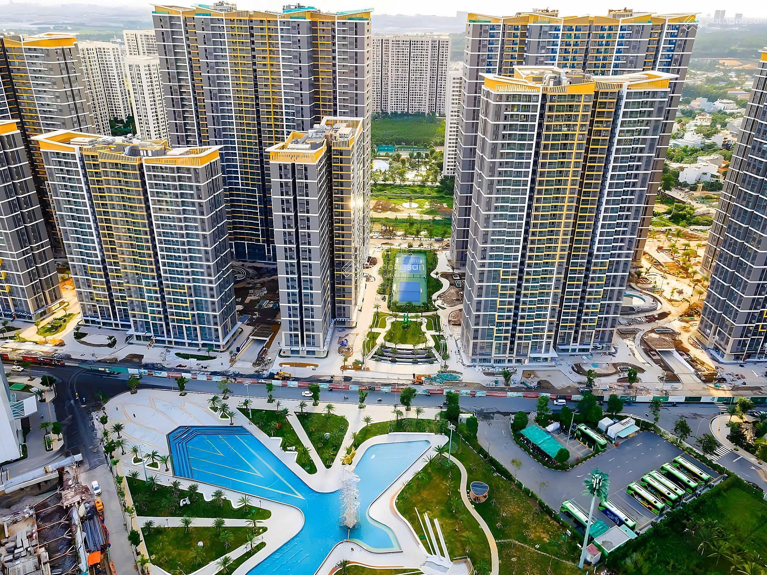 2 bedroom apartment 59m2 with Japanese Garden view, good price 2.9 billion TT, stretch 480 days, best price on the market***