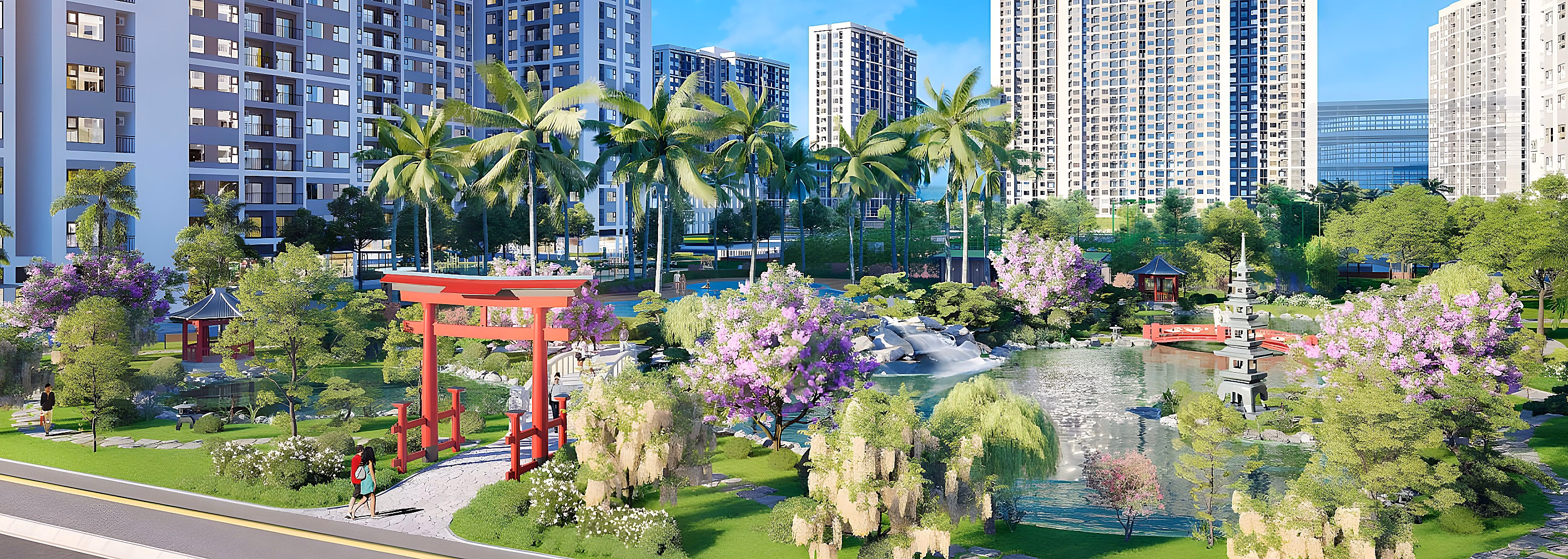 2 bedroom apartment 59m2 with Japanese Garden view, good price 2.9 billion TT, stretch 480 days, best price on the market***