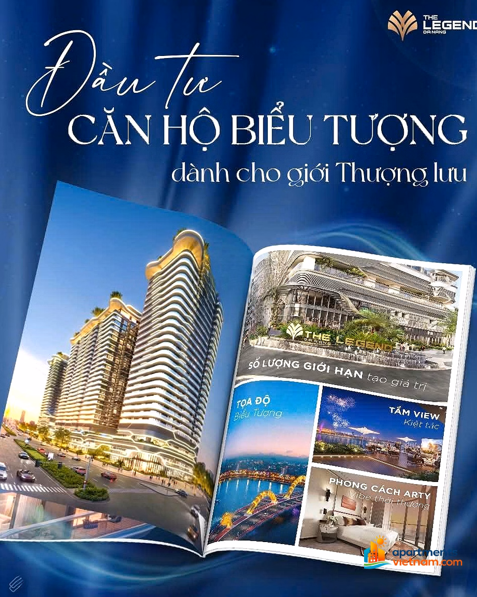 Luxury living and investment opportunities at The Legend Da Nang, The Legend City Da Nang Dragon Bridge complex
