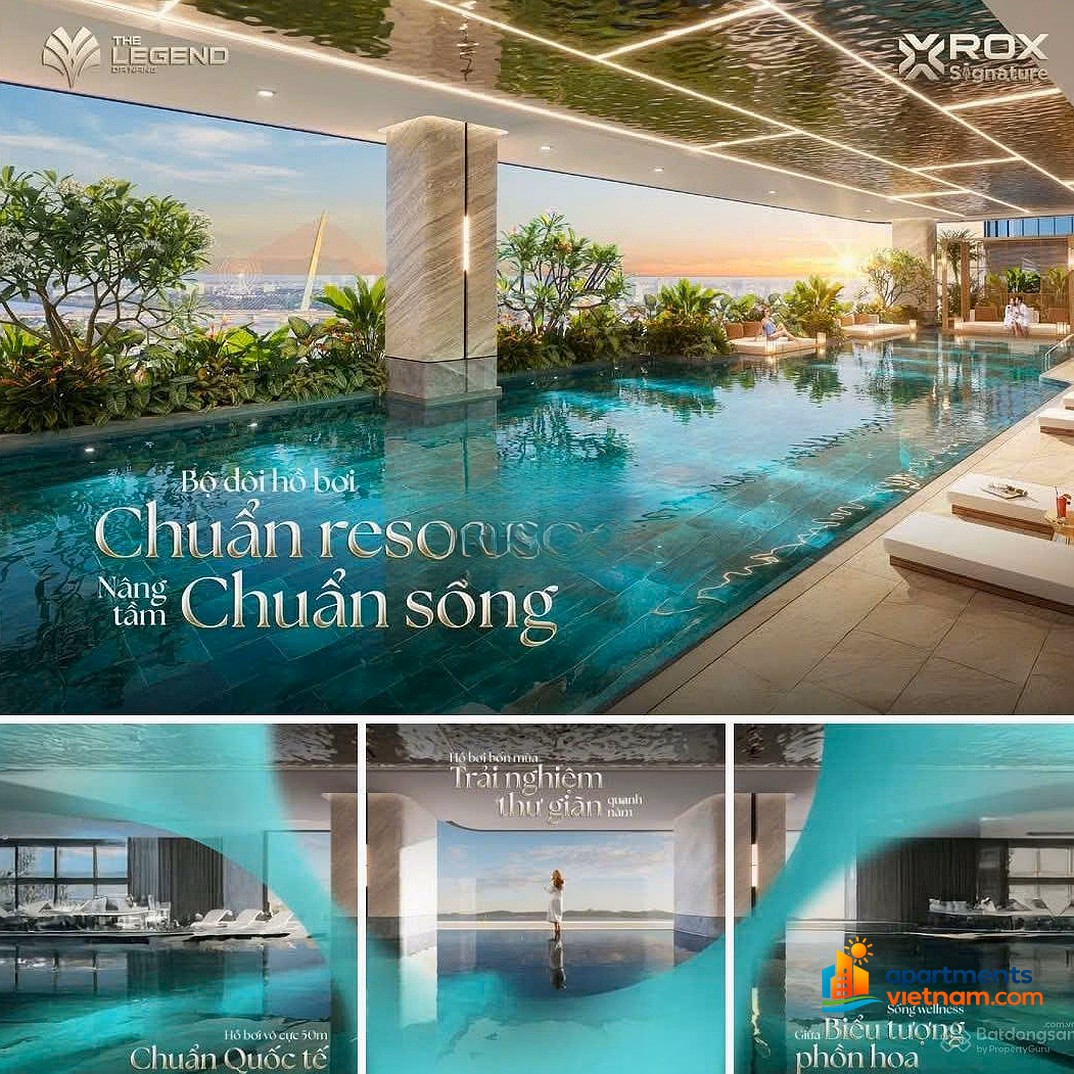 Luxury living and investment opportunities at The Legend Da Nang, The Legend City Da Nang Dragon Bridge complex