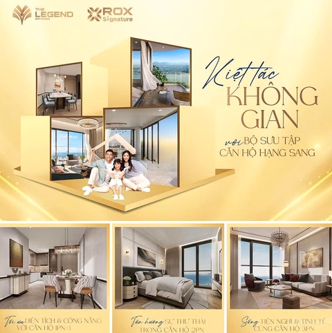 Luxury living and investment opportunities at The Legend Da Nang, The Legend City Da Nang Dragon Bridge complex