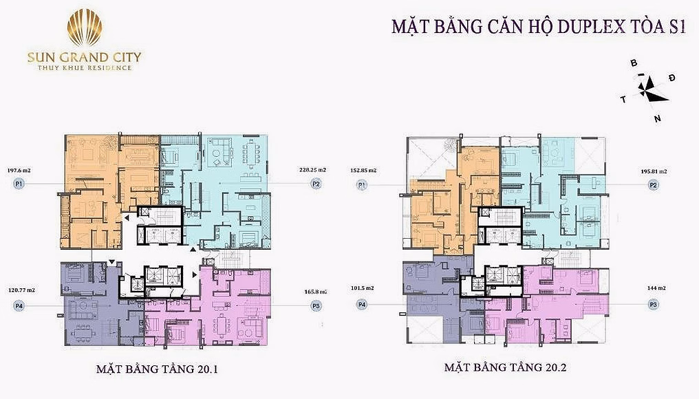 Sun Grand City project management board transfers 3 bedrooms at good prices