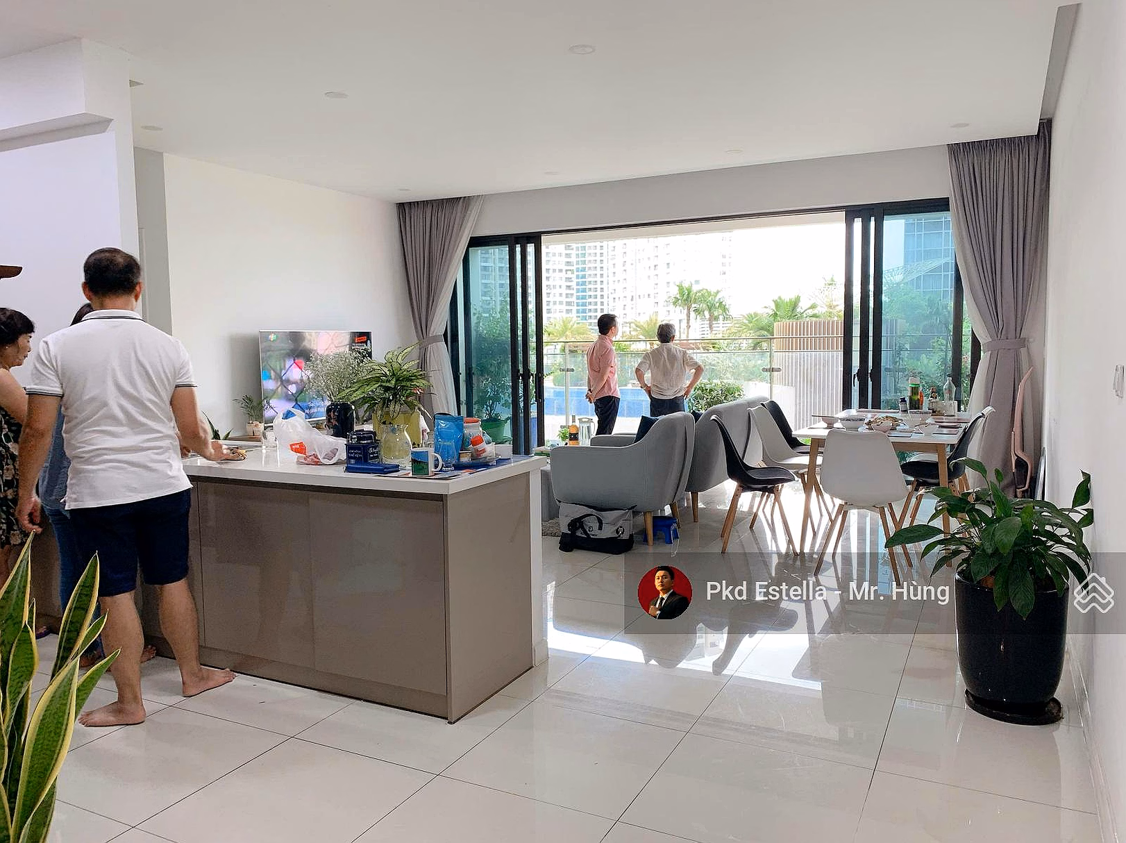 100% real news - Estella Heights 3 bedrooms 150m2 new tower shopping center - Internal view - Pink book notarized immediately