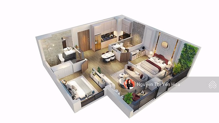 Owner offers to sell 2-bedroom apartment at The Beverly, 76.5m2, cheap price 4.9 billion***