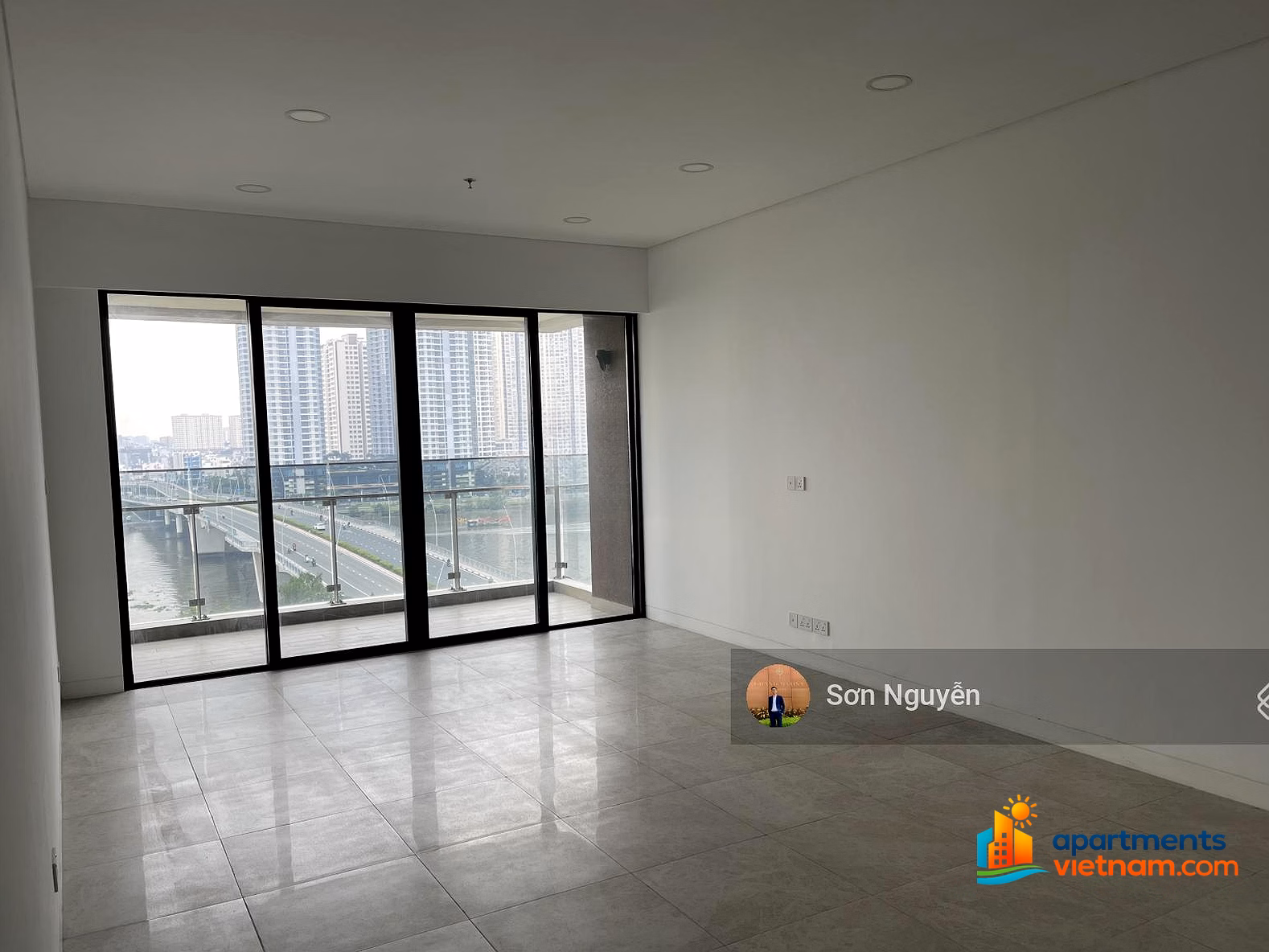 Selling 4 bedrooms The River - Booked - River view & Permanent coverage of District 1 - High floor - Private elevator