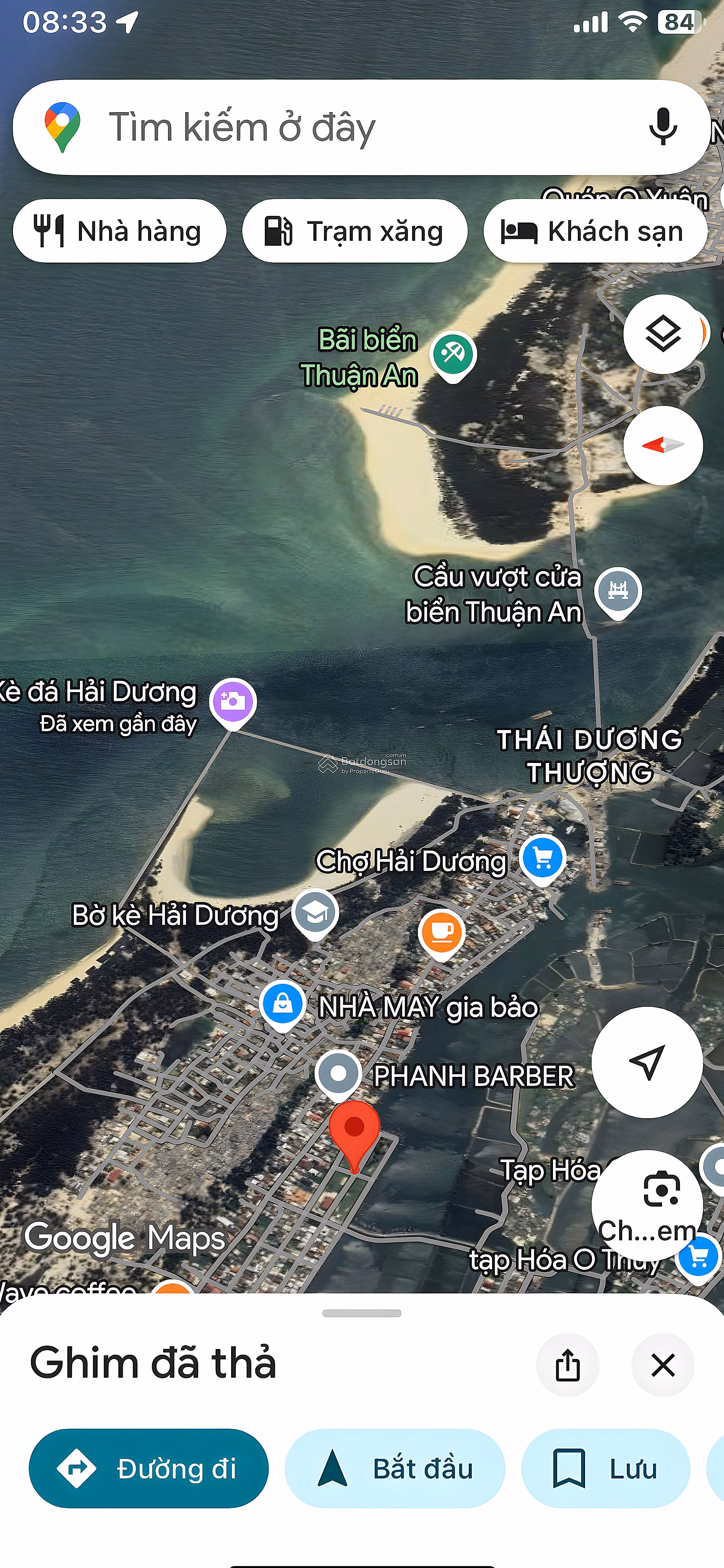 Corner lot of KQH Hai Duong. 800m from the sea and Thuan An sea bridge