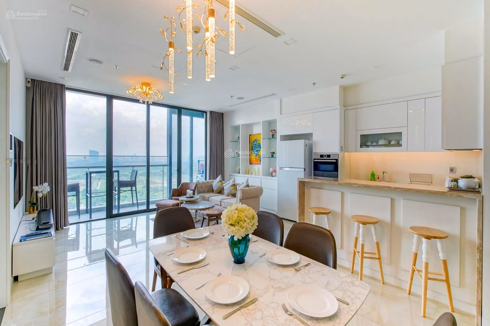 Selling 1 bedroom apartment, 55m2 at Vinhomes Central Park, Binh Thanh, HCM