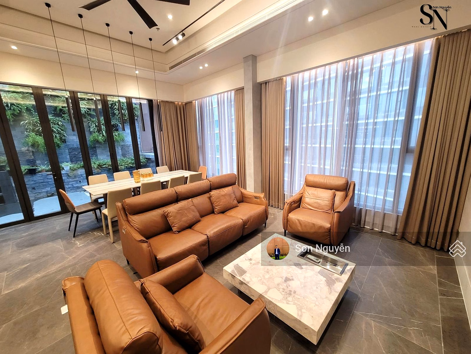 Penhouse The River for rent - full high-end furniture - private garden - beautiful view