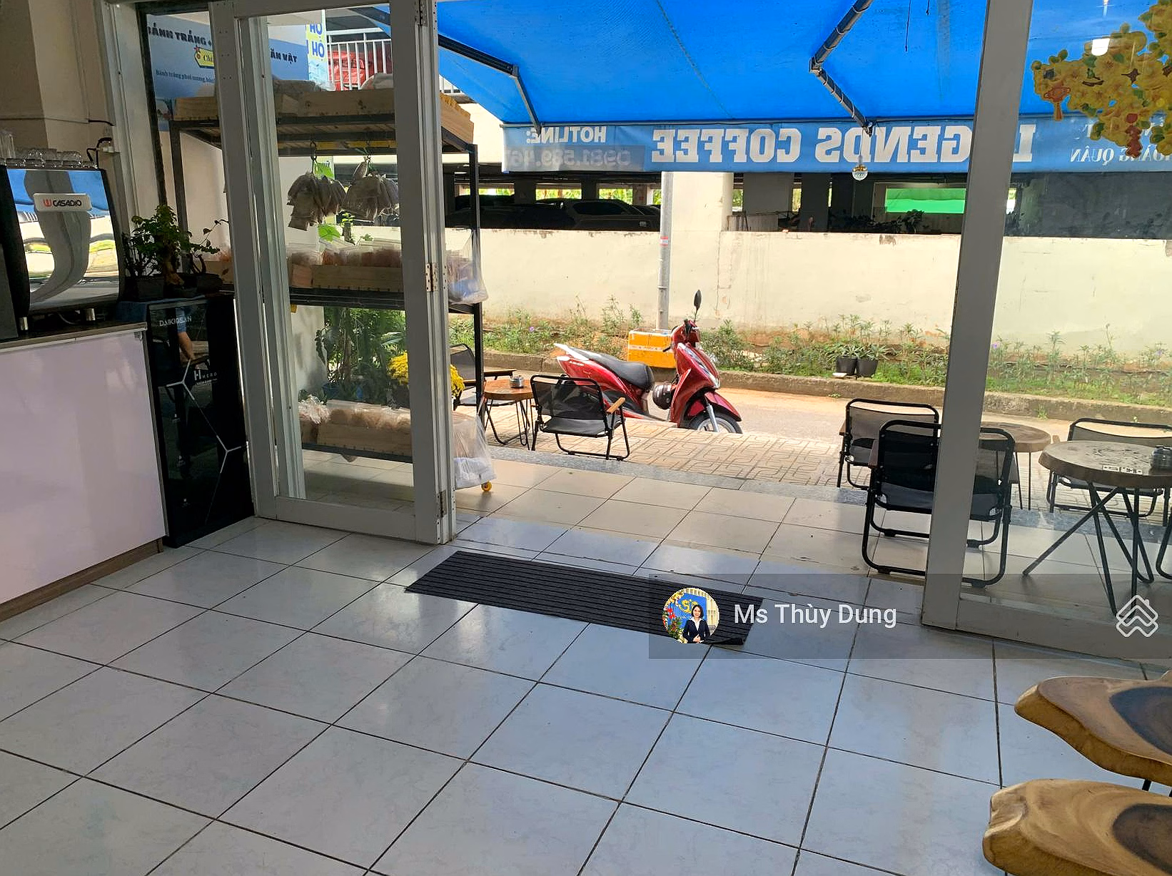 Ground apartment for sale at HQC Plaza, Binh Chanh. Including ground floor + mezzanine, suitable for living and doing business. Long-term ownership