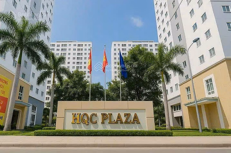 Ground apartment for sale at HQC Plaza, Binh Chanh. Including ground floor + mezzanine, suitable for living and doing business. Long-term ownership
