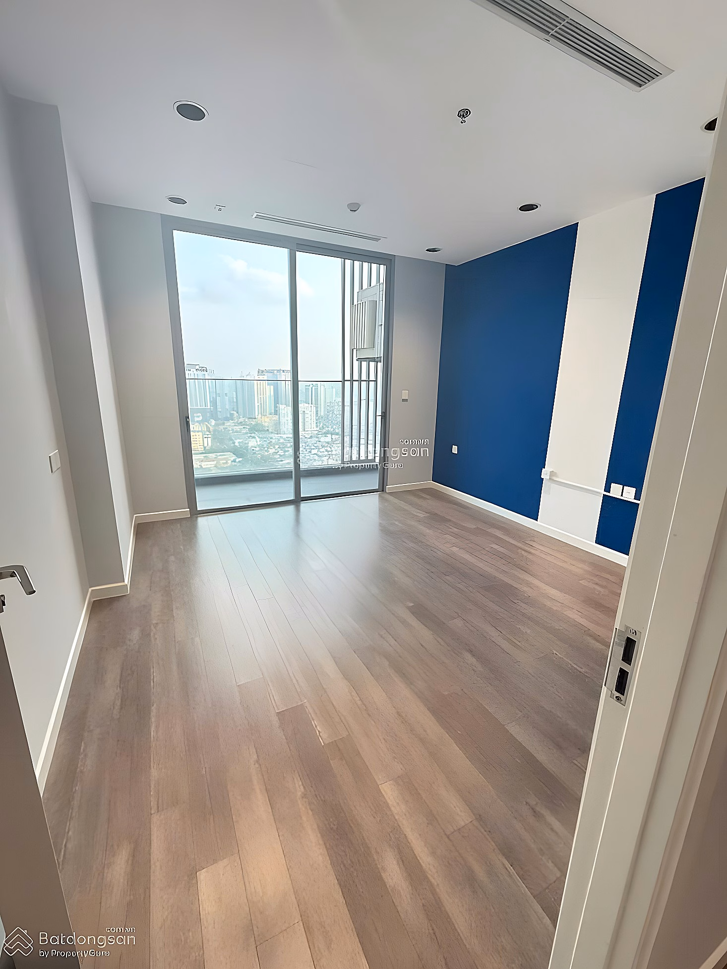 (Super rare) The Nine, I sell a corner apartment with full 360 degree glass, Southeast balcony 106m2, 3 bedrooms, 2 bathrooms, with car slot