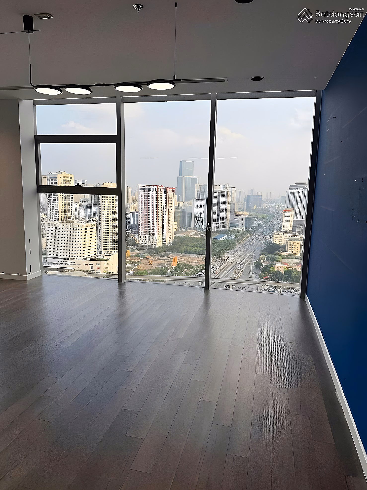 (Super rare) The Nine, I sell a corner apartment with full 360 degree glass, Southeast balcony 106m2, 3 bedrooms, 2 bathrooms, with car slot