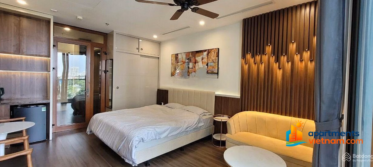 Studio apartment for rent, price 9 million, 1 bedroom, price 10 million/month. Symphony Apartment